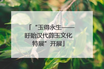 “玉得永生——盱眙汉代葬玉文化特展”开展