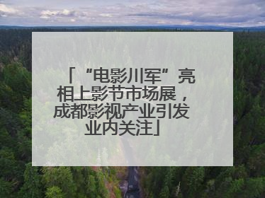 “电影川军”亮相上影节市场展，成都影视产业引发业内关注