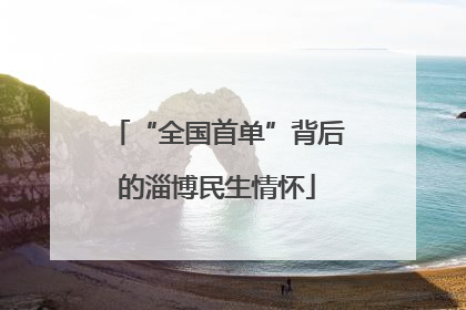 “全国首单”背后的淄博民生情怀