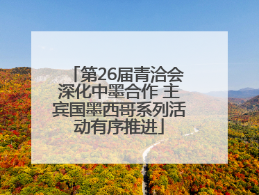 第26届青洽会深化中墨合作 主宾国墨西哥系列活动有序推进
