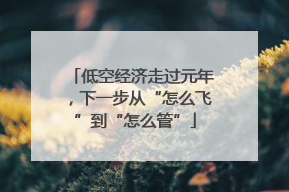 低空经济走过元年，下一步从“怎么飞”到“怎么管”