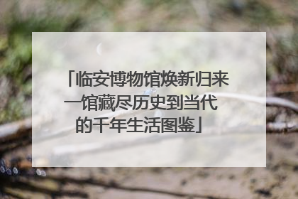 临安博物馆焕新归来 一馆藏尽历史到当代的千年生活图鉴