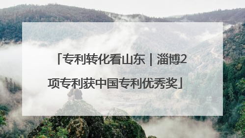 专利转化看山东｜淄博2项专利获中国专利优秀奖