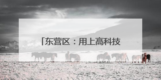东营区：用上高科技 农民“慧”种地