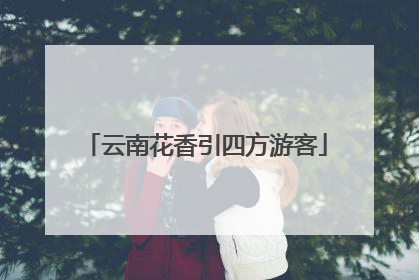 云南花香引四方游客