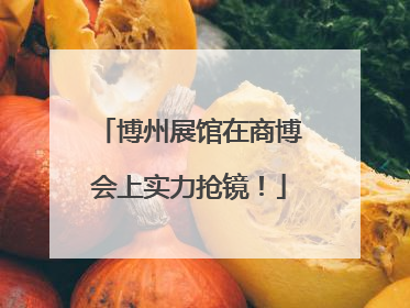 博州展馆在商博会上实力抢镜！
