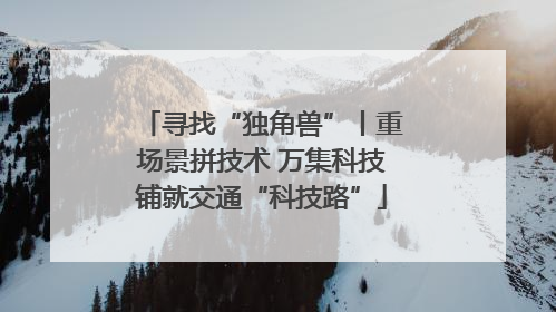寻找“独角兽”丨重场景拼技术 万集科技铺就交通“科技路”