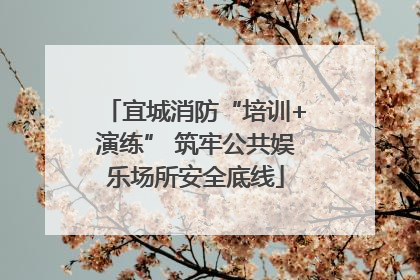 宜城消防“培训+演练” 筑牢公共娱乐场所安全底线