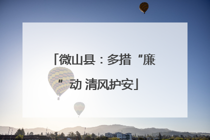 微山县：多措“廉”动 清风护安