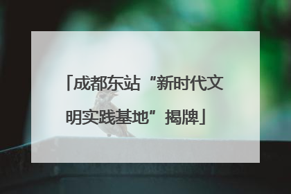 成都东站“新时代文明实践基地”揭牌