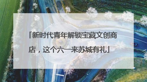 新时代青年解锁宝藏文创商店，这个六一来苏城有礼