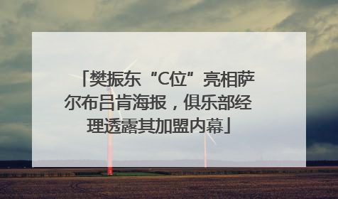 樊振东“C位”亮相萨尔布吕肯海报，俱乐部经理透露其加盟内幕