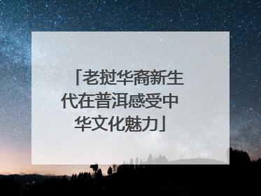 老挝华裔新生代在普洱感受中华文化魅力