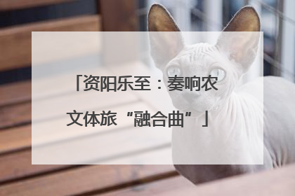 资阳乐至：奏响农文体旅“融合曲”