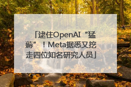 逮住OpenAI“猛薅”！Meta据悉又挖走四位知名研究人员