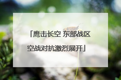 鹰击长空 东部战区空战对抗激烈展开