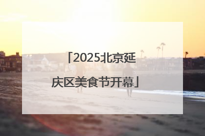 2025北京延庆区美食节开幕