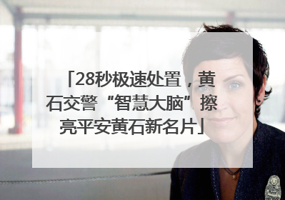 28秒极速处置，黄石交警“智慧大脑”擦亮平安黄石新名片