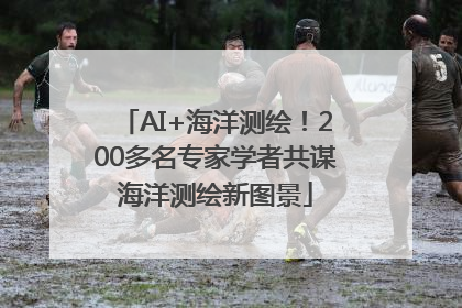 AI+海洋测绘！200多名专家学者共谋海洋测绘新图景